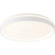 Beanie 19 inch White Flush Mount Ceiling Light