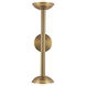 Alora Mood Arden LED 6 inch Brushed Gold Wall/Vanity Light Wall Light