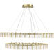 Sevryn LED 44.5 inch Soft Brass Chandelier Ceiling Light