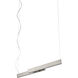 Klone 2 Light Satin Nickel Pendant Ceiling Light