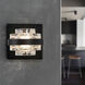 Milano Series Sconce Wall Light in Black, Artisan Collection