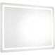 Seneca 48 X 36 inch Sandblasted Merc Edge Wall Mirror