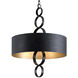 Rivington 6 Light 26 inch Charred Copper Chandelier Ceiling Light