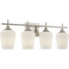 Octave 4 Light 28.75 inch Satin Nickel Bathroom Vanity Light Wall Light, Essentials