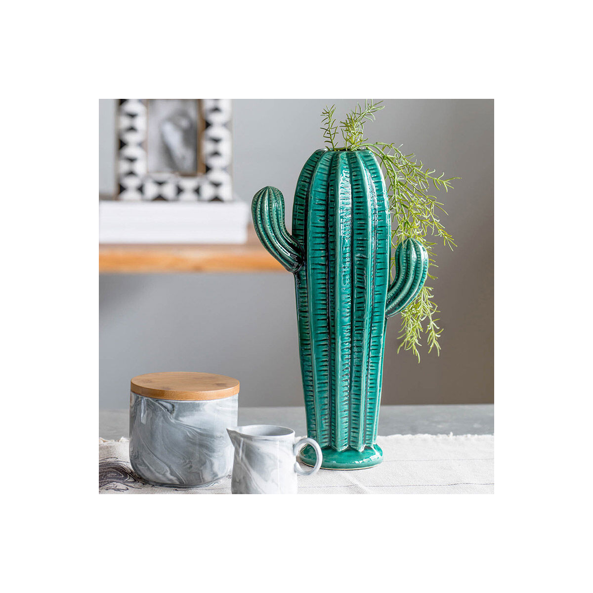 Saguaro Blue Décor