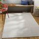 Acacia 120 X 96 inch Light Gray Rug in 8 x 10, Rectangle