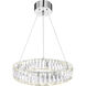 Juno LED 20 inch Chrome Chandelier Ceiling Light