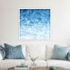 Turquoise Ocean Blue Framed Art