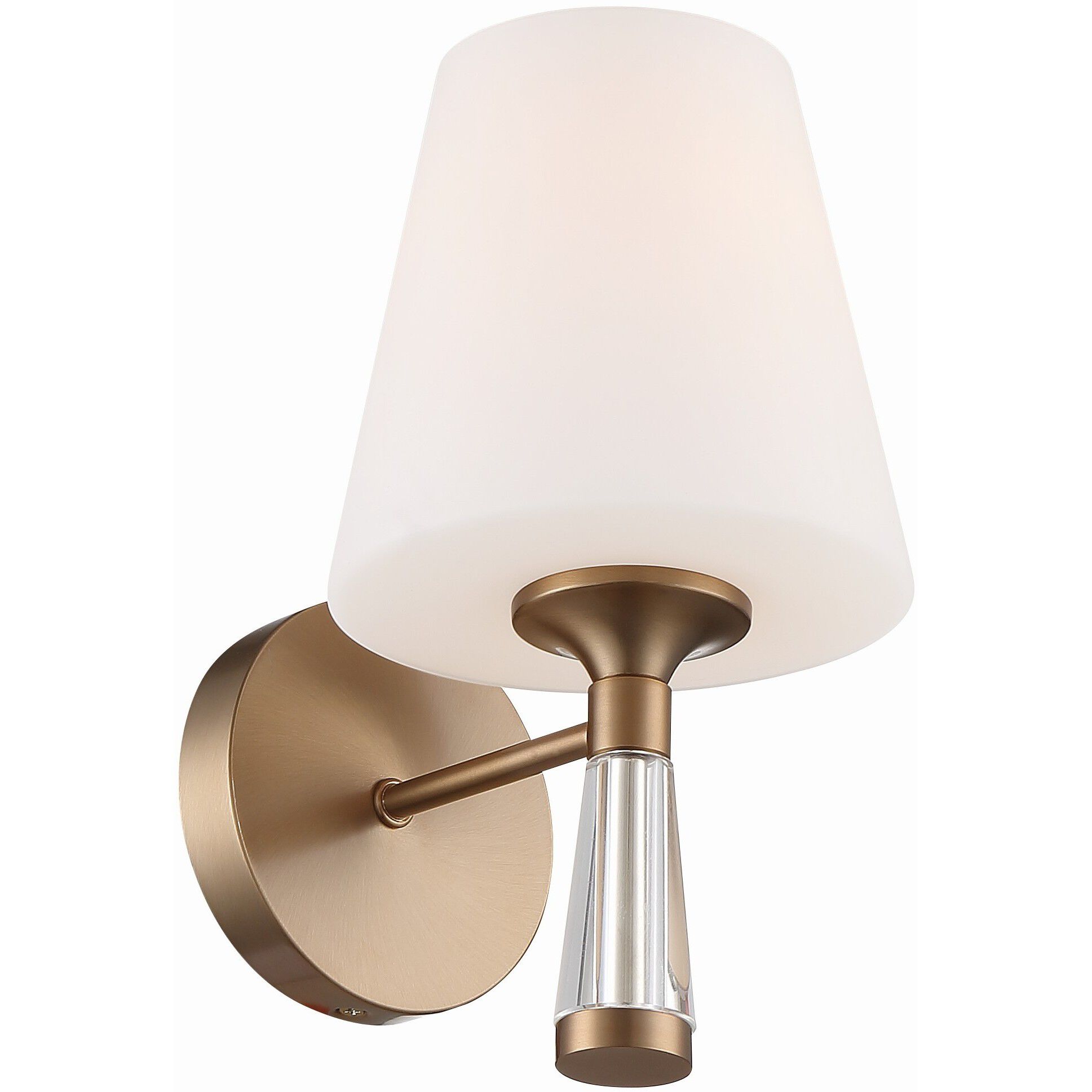 Ramsey Bath Sconce Wall Light in Vibrant Gold