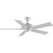 myFanimation Matte White 22.44 inch each Fan Blade in 54, 5