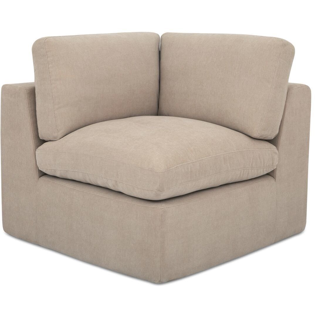 Cates Beige Corner Chair