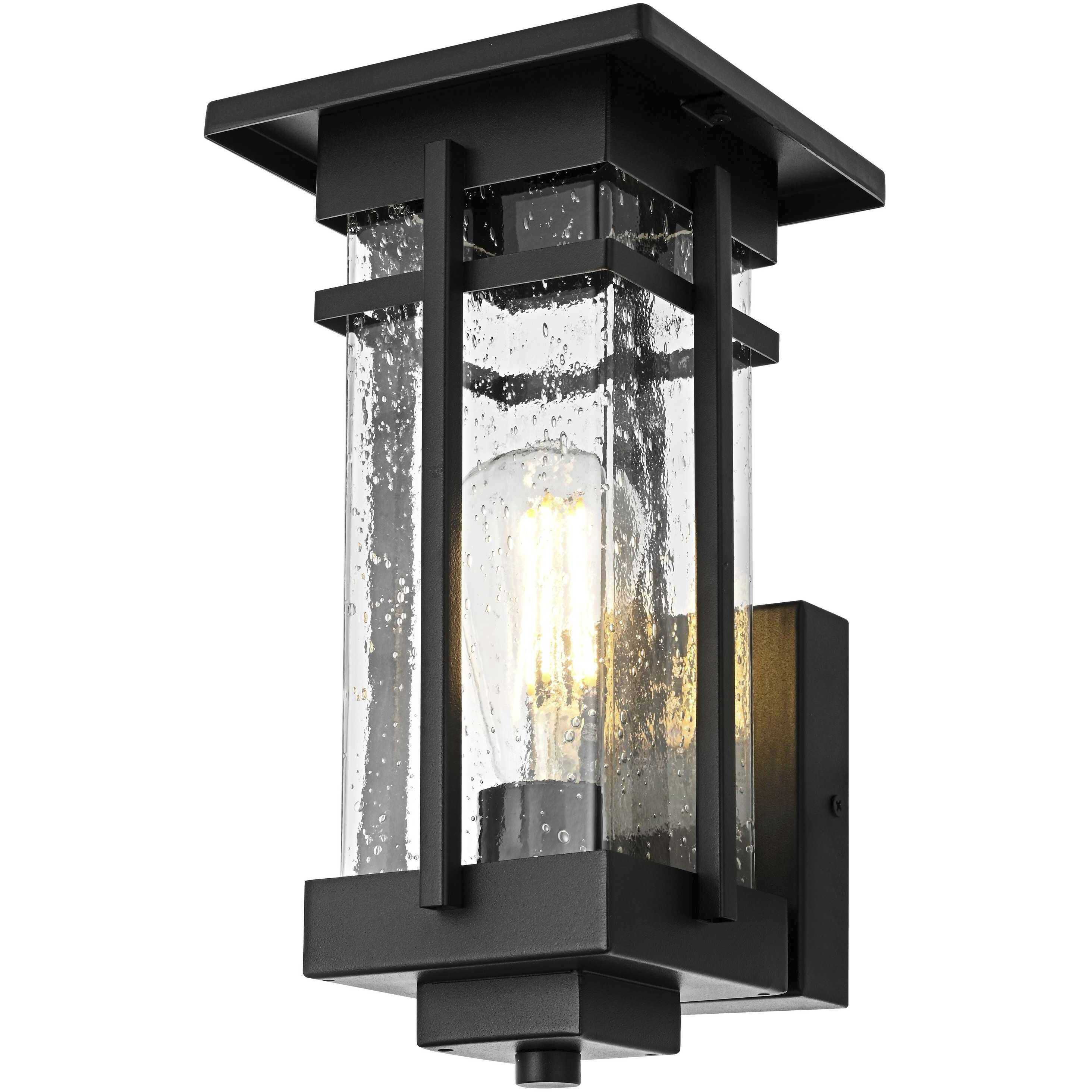 Livingston 1 Light 13 inch Black Outdoor Wall Sconce