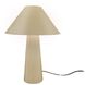 Portable 21.5 inch 60.00 watt Vanilla Gloss and Brushed Brass Portable Lamp Portable Light