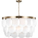 Sean Lavin Mellita Pendant Ceiling Light in Satin Brass