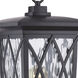Grover 1 Light 21 inch Mystic Black Outdoor Post Lantern