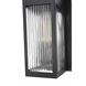 Fletcher 1 Light 11 inch Black Outdoor Wall Sconce