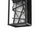 Eyre 1 Light 11.5 inch Black Outdoor Wall Sconce