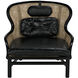 Marabu Charcoal Black Occasional Chair