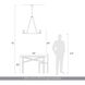 Aenon 8 Light 32 inch Pewter Chandelier Ceiling Light