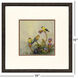 American Goldfinch Yellow and Green and Purple Framed Art, Propac