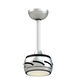 Stellar Custom Silver Fan Motor, Blades Sold Separately