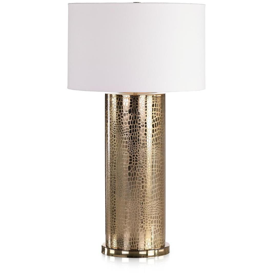 Galapagos 22 inch Gold Table Lamp Portable Light