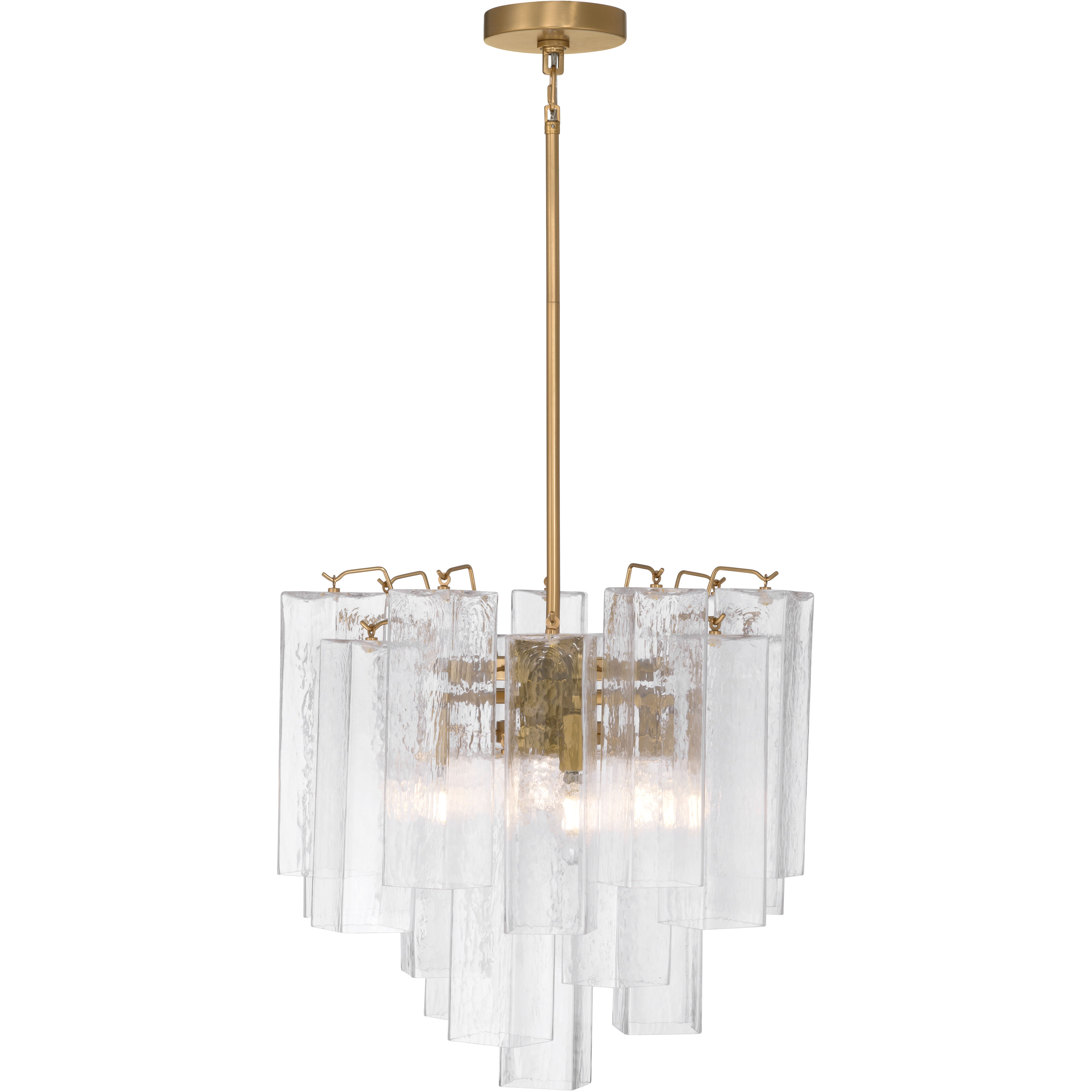 Torvento 6 Light 17.75 inch Legacy Brass Pendant Ceiling Light