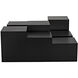 Stein 48 X 48 inch Matte Black Coffee Table