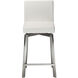 Giro 38 inch White Swivel Counter Stool