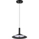 Corrine LED 9.88 inch Matte Black Pendant Ceiling Light