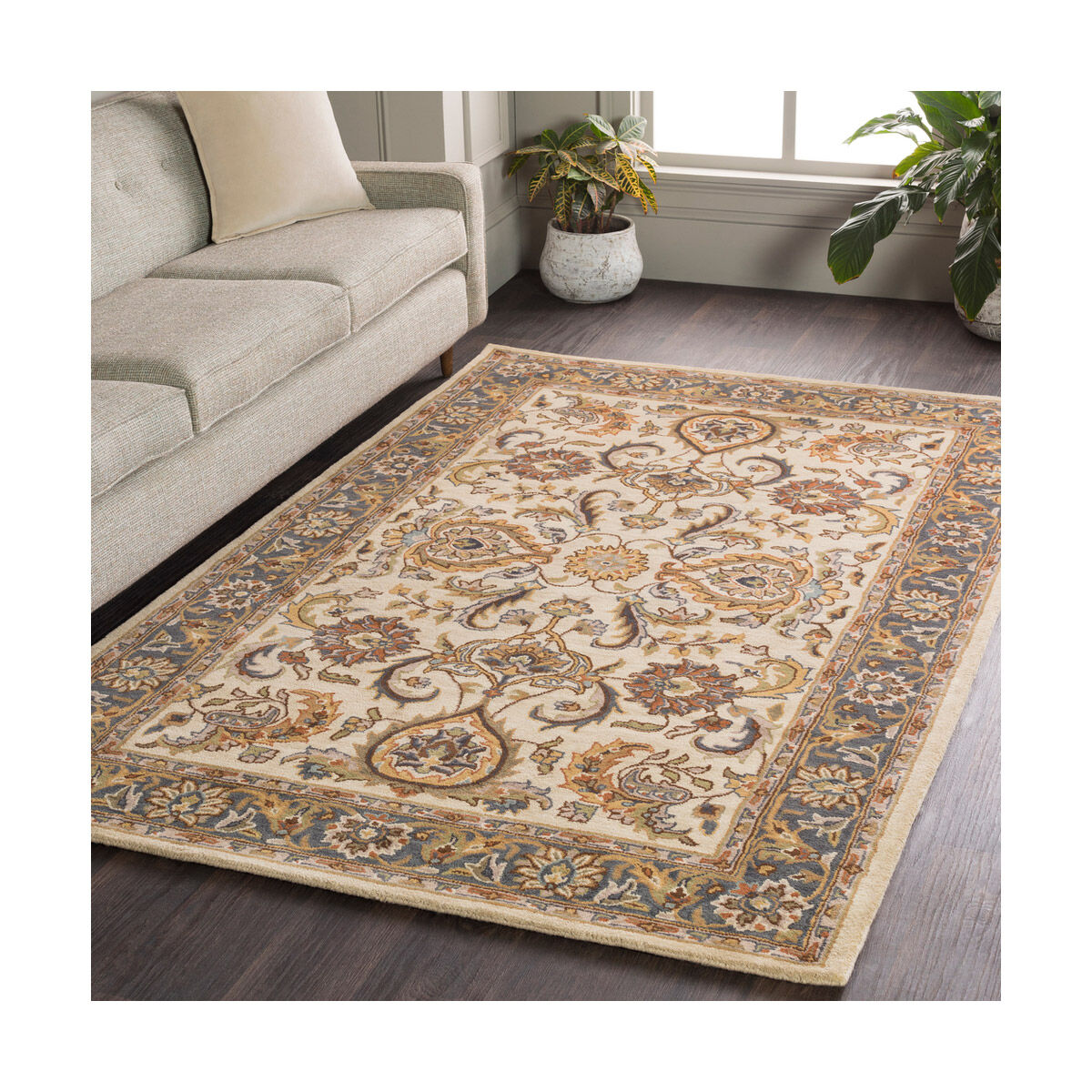 Middleton 168 X 27 inch Khaki Indoor Runner, Runner