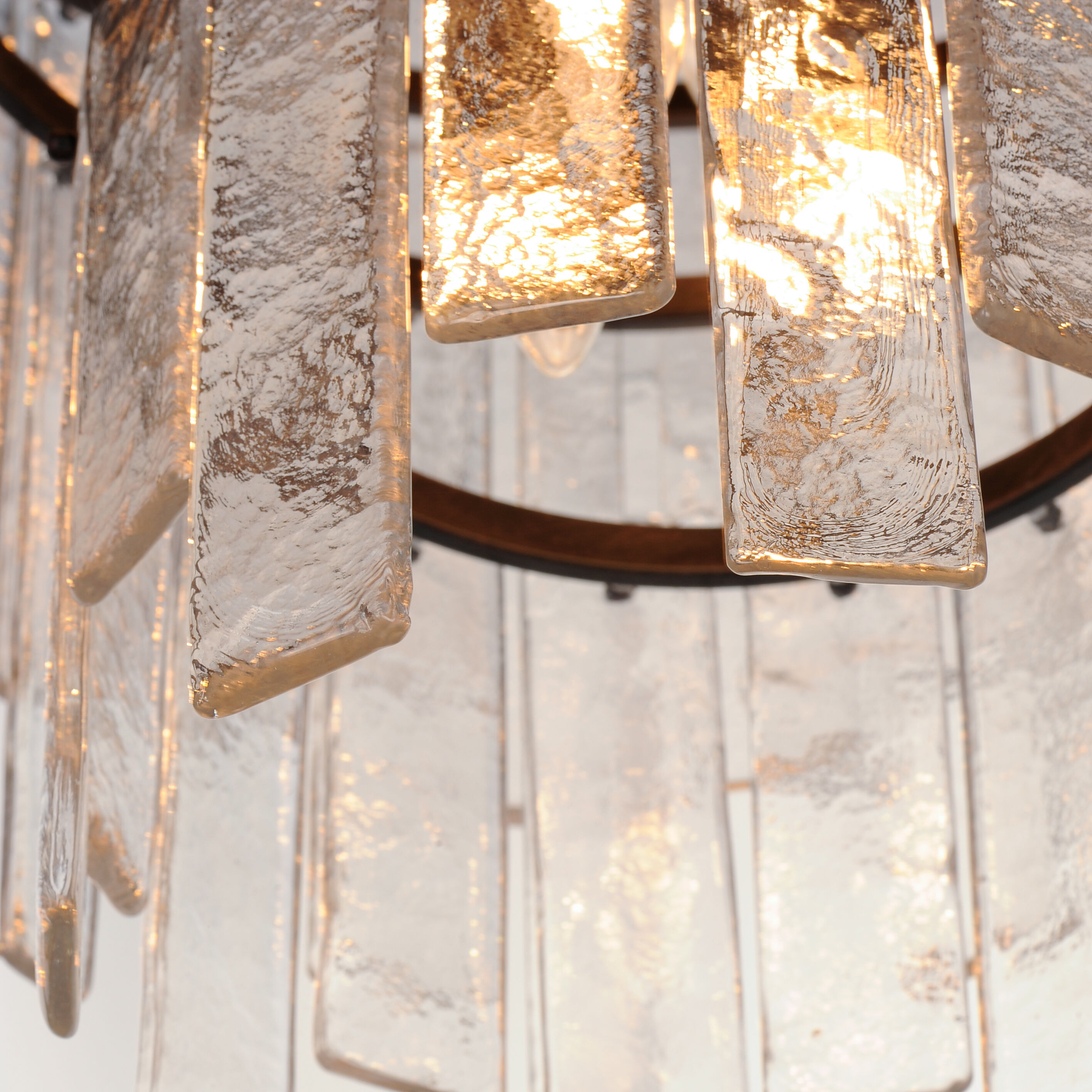 Warren 12 Light 30 inch Dark Bronze Multi-Light Pendant Ceiling Light