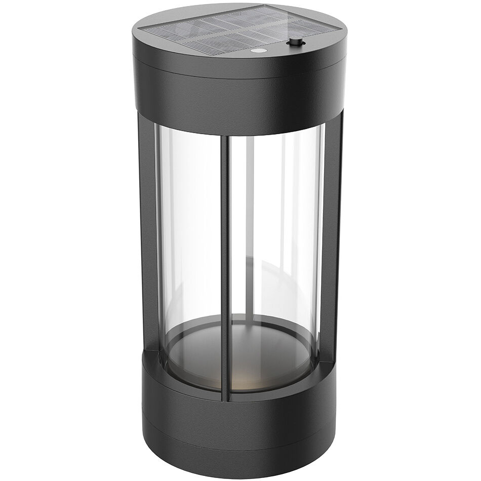 Suara 10 inch 3 watt Black Exterior Portable Lamp