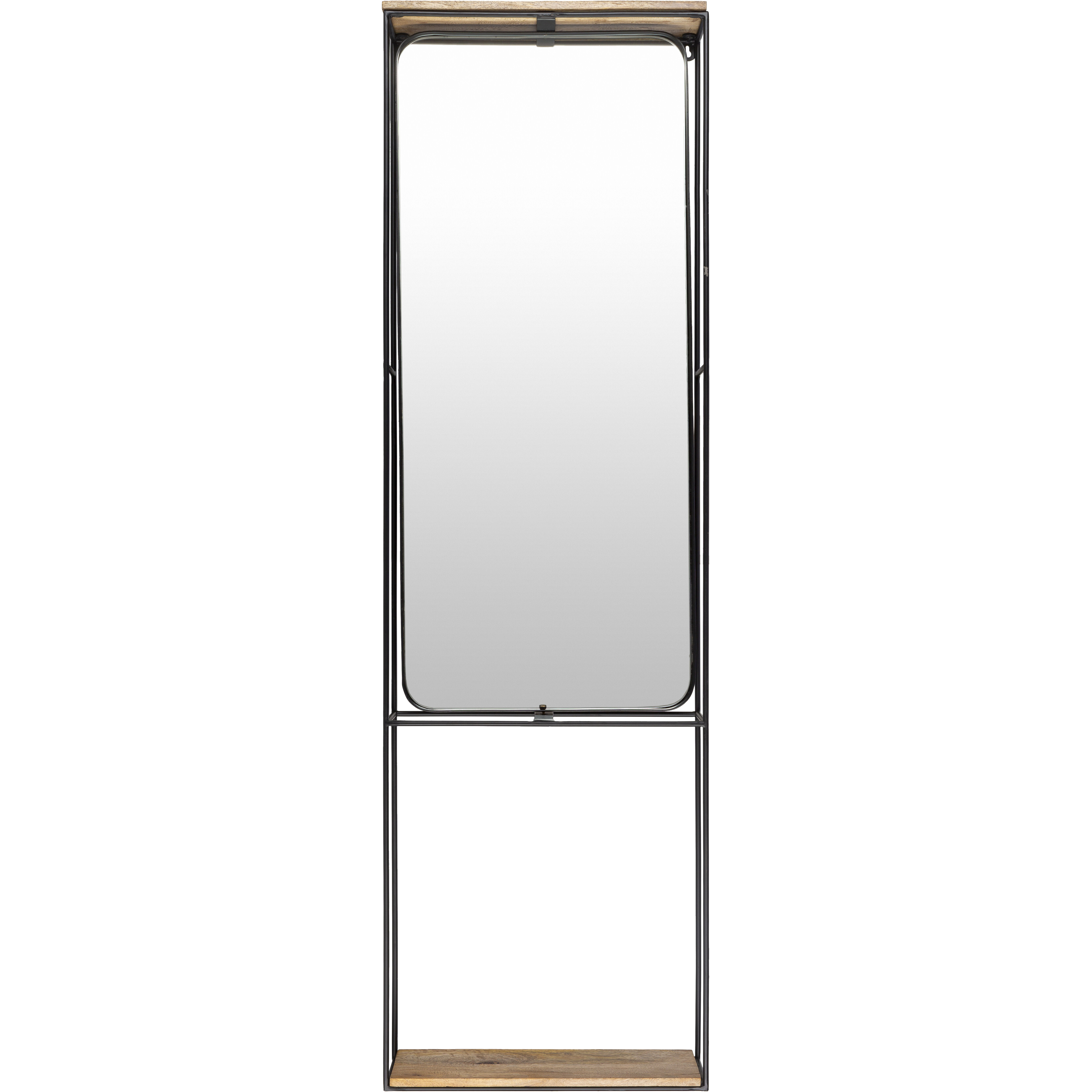 Bronx 56.6 X 17 inch Light Grey Mirror, Full Length/Oversized