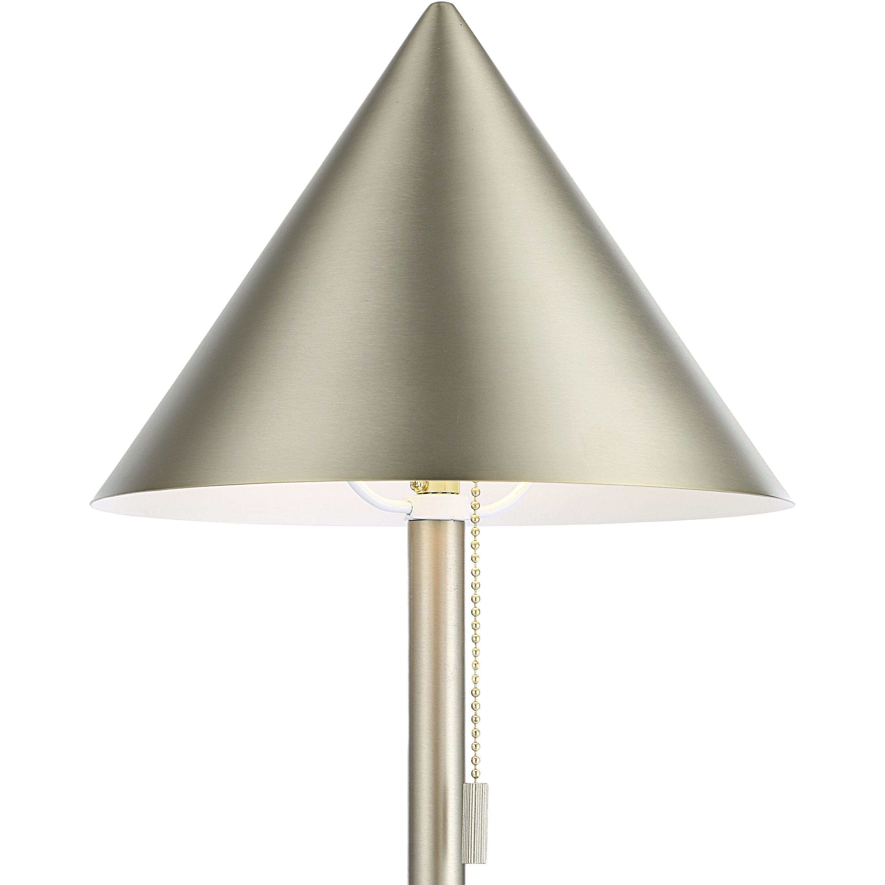 Paros 25 inch 5 watt Champagne Table Lamp Portable Light