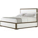 Surrey Brownstone US Queen Bed, Wooden, Upholstered