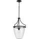 Parkhurst 1 Light 15 inch Matte Black Pendant Ceiling Light