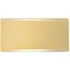 Ambiance 1 Light 10 inch Muted Yellow Wall Sconce Wall Light