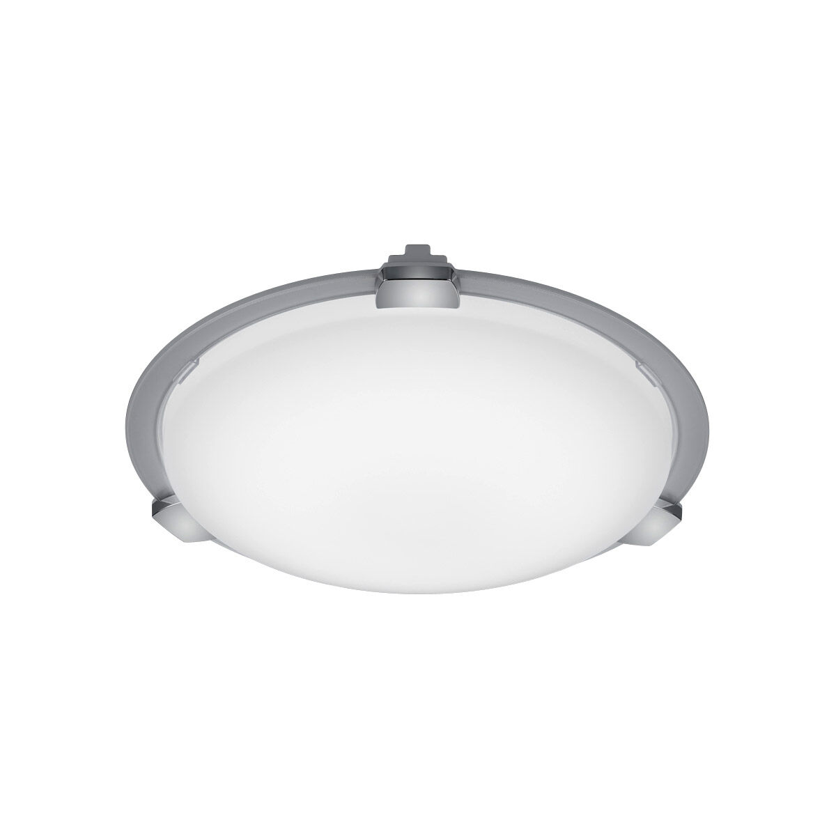 Yokohama 1 Light 16 inch White Flush Mount Ceiling Light, with Remote Control