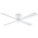 Kwartet 52 inch Matte White Ceiling Fan