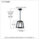 Tilly 1 Light 10 inch Matte Black Mini Pendant Ceiling Light, Small