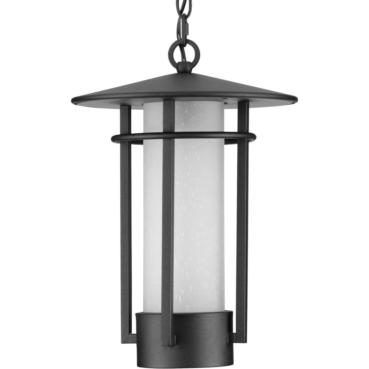 Exton 1 Light 11.12 inch Textured Black Outdoor Pendant