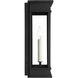 C&M by Chapman & Myers Cupertino 1 Light 10.25 inch Textured Black Outdoor Wall Lantern