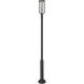 Leland LED 118.25 inch Sand Black Outdoor Post Mounted Fixture