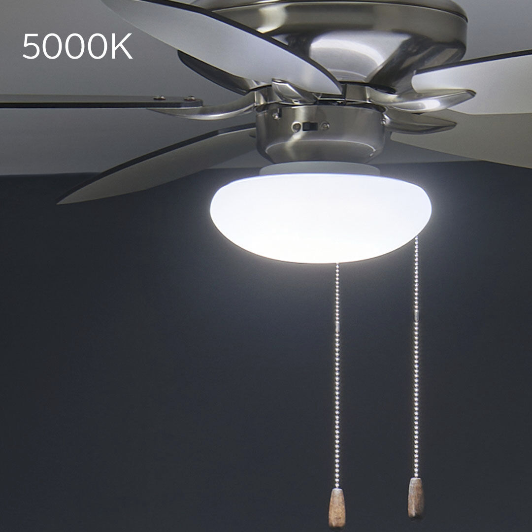 Soft Modern LED White Fan Light Kits