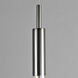 Scepter LED 4.75 inch Black Chrome Mini Pendant Ceiling Light in Bubble