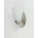 Vital 1 Light 8 inch Satin Nickel Bath Vanity Wall Light