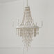 Carissa 6 Light 31 inch Organic White Chandelier Ceiling Light
