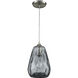 Tulare 1 Light 7 inch Satin Nickel Pendant Ceiling Light