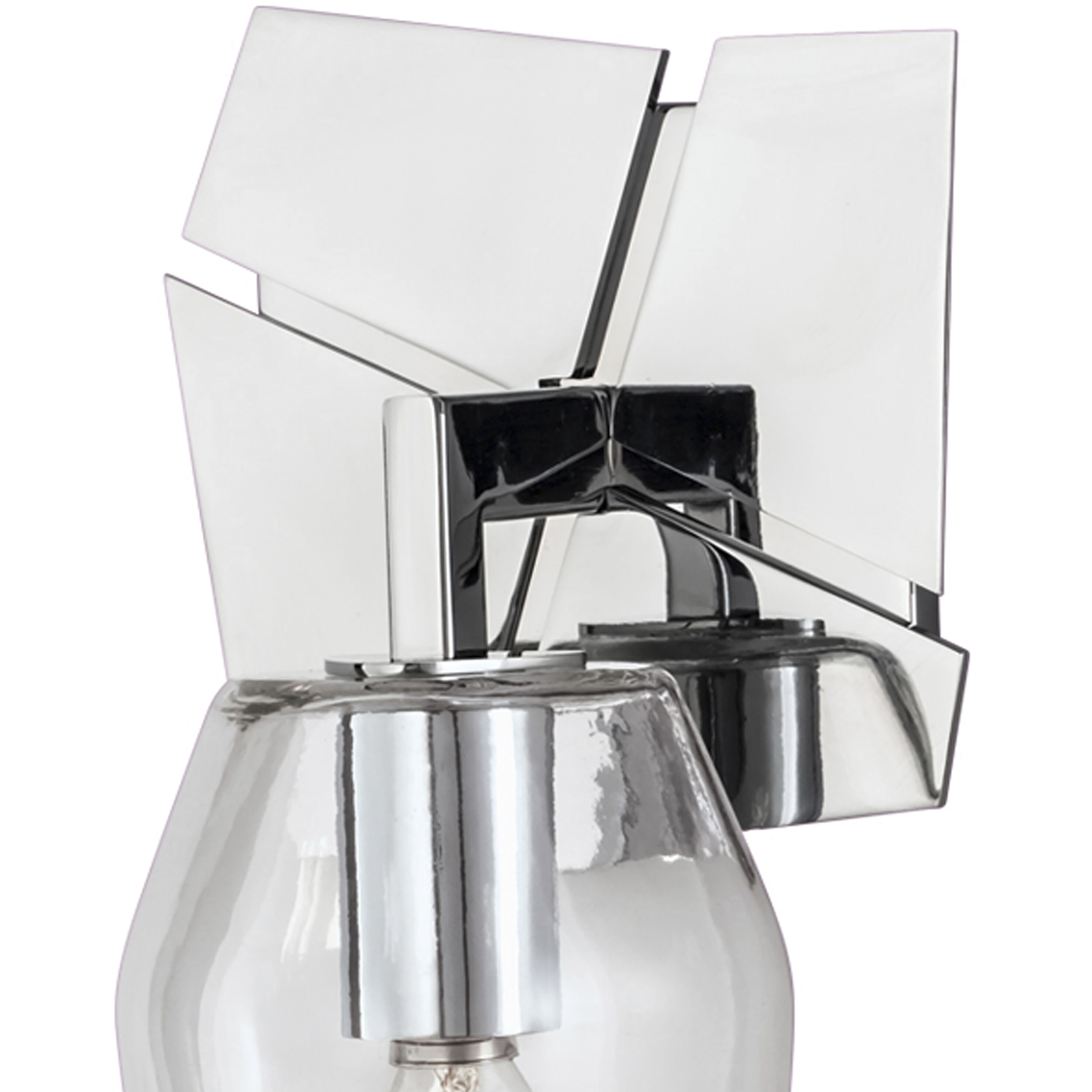 Gaia Sconce Wall Light in Chrome